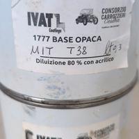 vernice Mitsubishi Pajero Sport blu bicolore