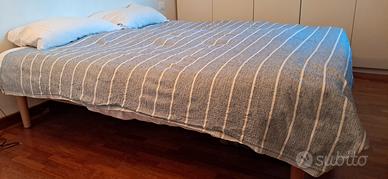 letto matrimoniale dorelan legno