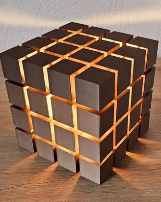Lampada lights cubo LED luce rubik