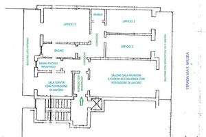 Via Milizia angolo Piazza Ariosto - stanze ufficio