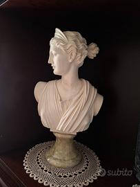 Scultura busto Diana
