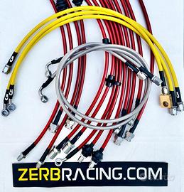 Kit tubi freno aeronautici allungati SUZUKI