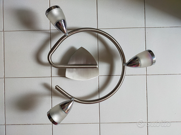 Lampadario 3 faretti