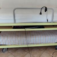 Letto singolo ragazzo con scrivania