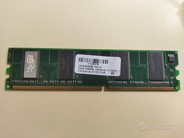 Scheda RAM DDR 256 MB