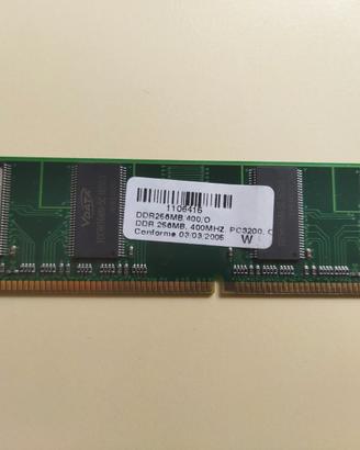 Scheda RAM DDR 256 MB
