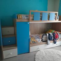 Cameretta bimbi multicolore su Bergamo 