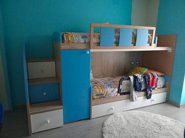 Cameretta bimbi multicolore su Bergamo 