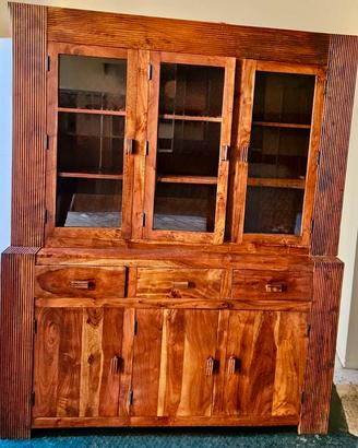 CREDENZA LIBRERIA ETNICA DESIGN INDUSTRIALE