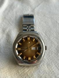 Enicar Day Date Automatico Golden Brown anni 70