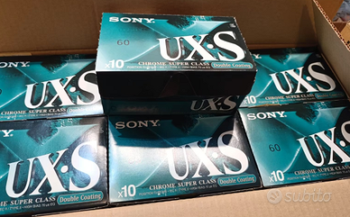 50 Sony Ux-s 60 cassette  vergini