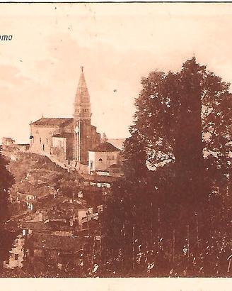 cartolina Pirano - il Duomo