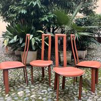 4 Sedie design anni 80 firmate Quia