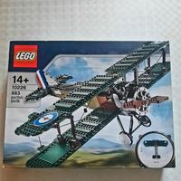 Modellino lego Aereo militare Sopwith Camel 