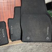 Tappeti gomma originali. Skoda