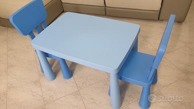 tavolino + 2 sedie  ikea x bimbi