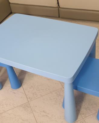 tavolino + 2 sedie  ikea x bimbi