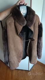 Giaccone stile Penny Lane montone shearling