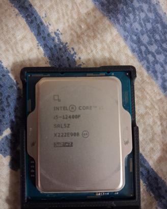 Processore Intel core i5 12400 F 
