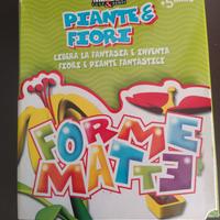 Gioco per bambini "Forme Matte - Piante e fiori"