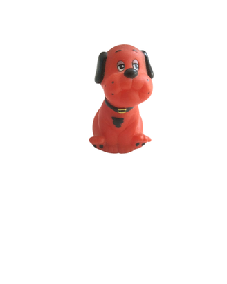 Cagnolino rosso e nero vintage