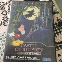 Cartuccia Sega Mega Drive "Castle of Illusion"