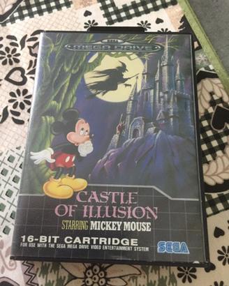 Cartuccia Sega Mega Drive "Castle of Illusion"