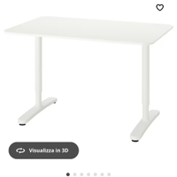 SCRIVANIA IKEA modello BEKANT 120x80cm