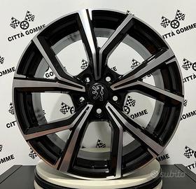 4 Cerchi in lega per Peugeot 3008 308 407 5008 508