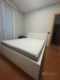 LETTO MATRIMONIALE IKEA + MATERASSO IKEA