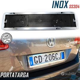 Portatarga Posteriore Cromato per Hummer H1 H2 H3