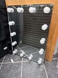 Specchio professionale 60×80 luci regolabili