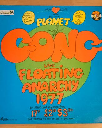Vinile Originale Planet Gong Live Floating Anaechy