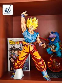 ACTION FIGURE GOKU ORIGINALE BANPRESTO REPAINT 