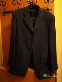 Abito uomo sartoriale grigio vestito completo