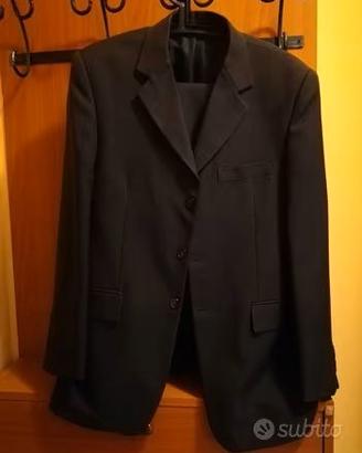 Abito uomo sartoriale grigio vestito completo