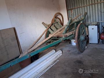 Antico e originale carro sardo inizi 900