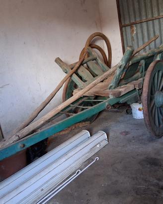 Antico e originale carro sardo inizi 900