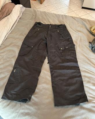 Pantalone snowboard wedze nero xxl