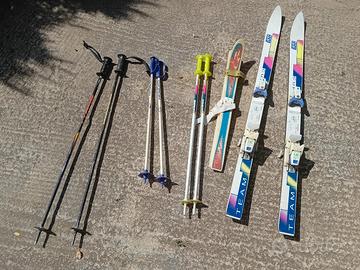 Sci e bastoncini per bambini
