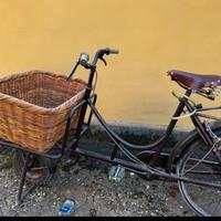 Bicicletta da panettiere Doniselli furgoncino 1950
