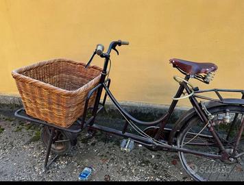 Bicicletta da panettiere Doniselli furgoncino 1950