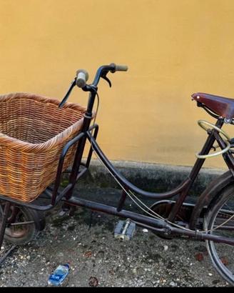Bicicletta da panettiere Doniselli furgoncino 1950