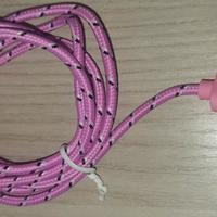 Cavo colorato rosa 30 Pin Micro Lightning lungo un