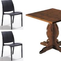 Sedie e Tavoli Per Bar Ristorante Pub cd0198