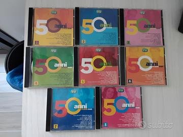 CD 8 compilation di 50 anni di musica italiana