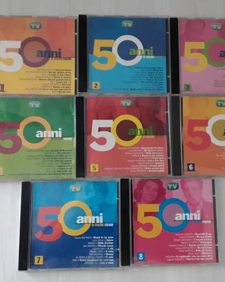 CD 8 compilation di 50 anni di musica italiana