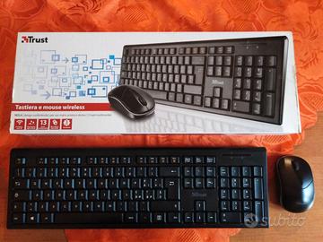 Tastiera wireless o con cavo