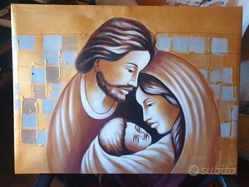 Quadro acrilico su tela