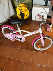 Bici bambina BTWIN 500 Doctogirl 16 pollici